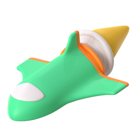 Spaceship  3D Icon