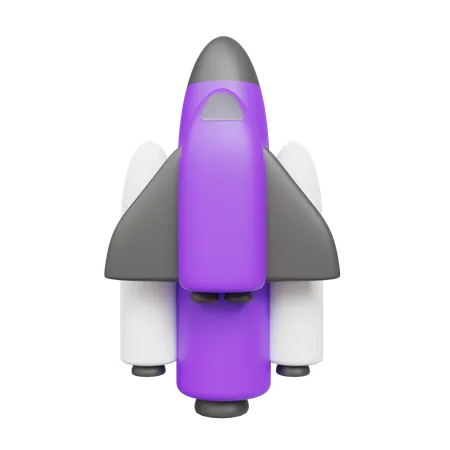 Spaceship  3D Icon