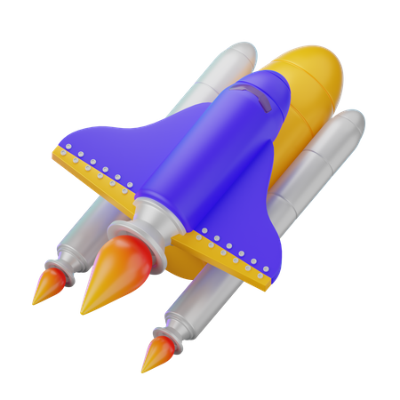 Spaceship  3D Icon