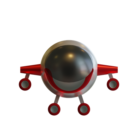 Spaceship  3D Icon