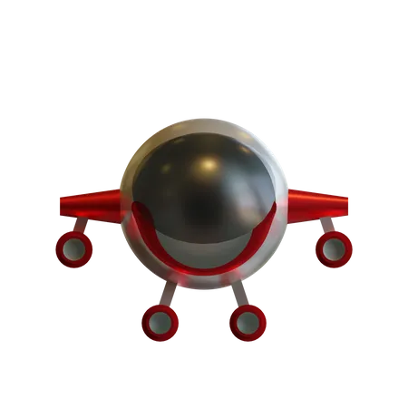 Spaceship  3D Icon