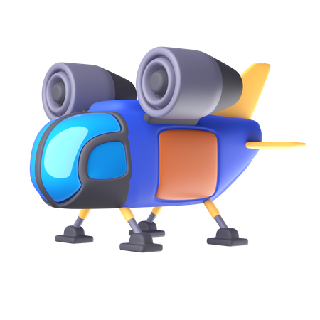 Spaceship  3D Icon