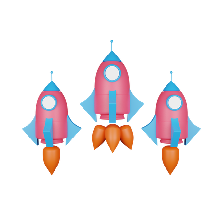Spaceship  3D Icon