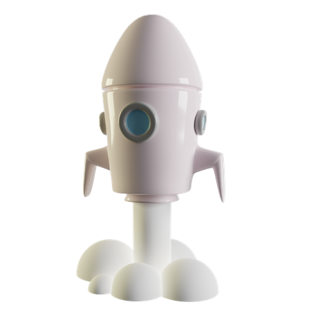 Spaceship  3D Icon