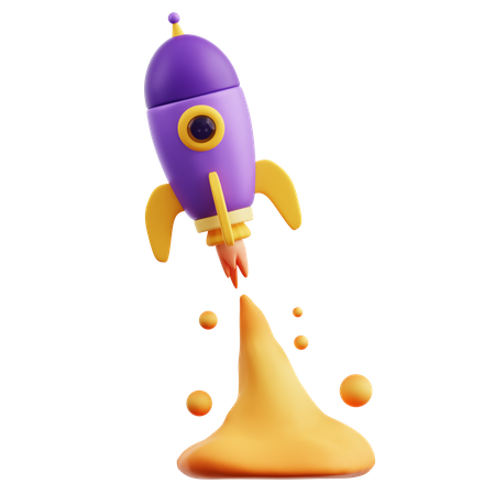 Spaceship  3D Icon
