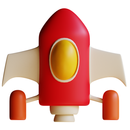 Spaceship  3D Illustration