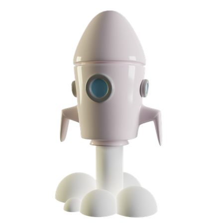 Spaceship 3D Icon