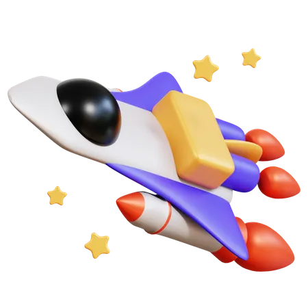 Space Exploration 3 D Icon Pack 3D Icon