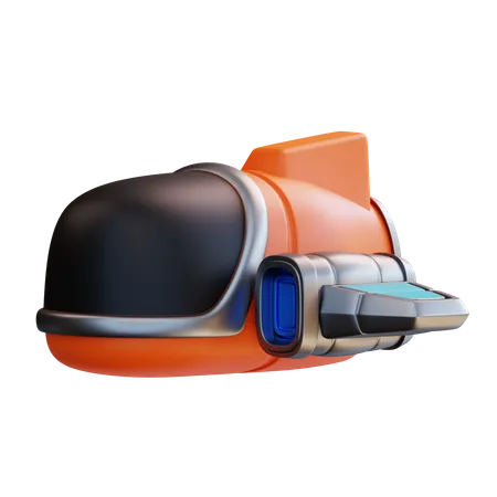 Spaceship  3D Icon