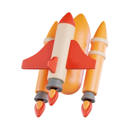 Spaceshuttle  3D Icon