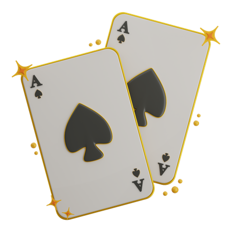 Spade Ace Card  3D Icon