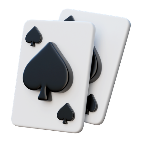 Spade Cards  3D Icon