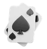 Spade Poker Card
