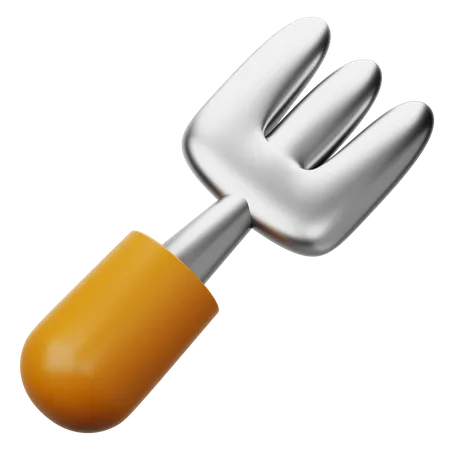 Spading Fork  3D Icon