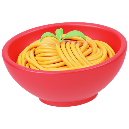 Spaghetti  3D Icon