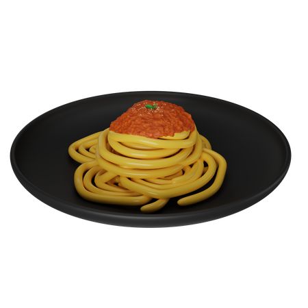 Spaghetti  3D Icon