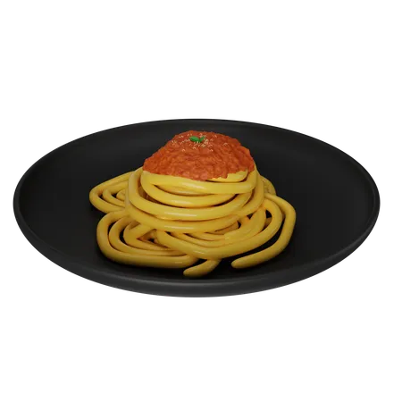 Spaghetti  3D Icon