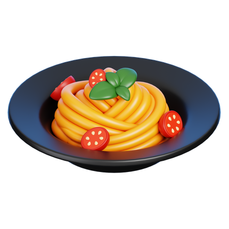 Spaghetti  3D Icon