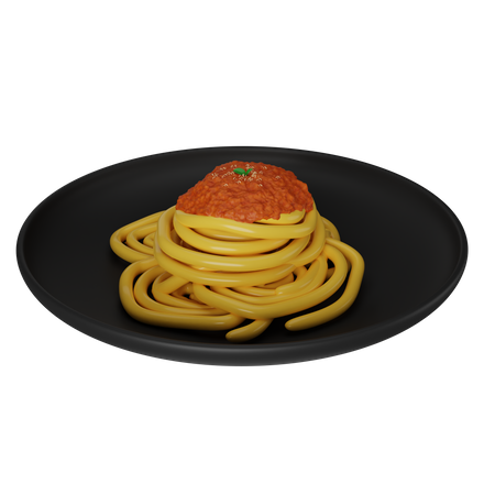 Spaghetti 3D Icon