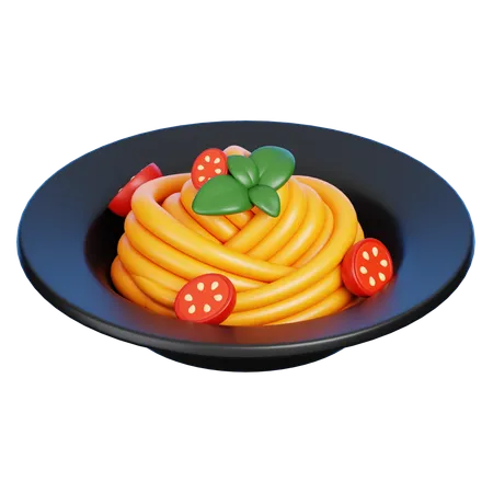 Spaghetti  3D Icon