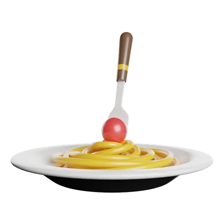 Spaguetti  3D Icon