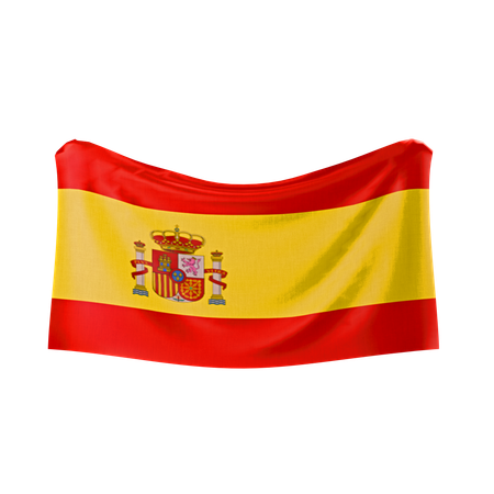 Spain Flag  3D Icon