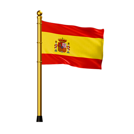 Spain Flag  3D Icon