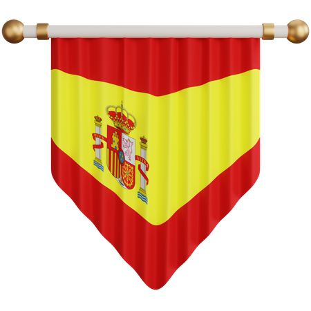 Spain Flag  3D Icon