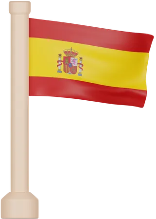 Spain Flag 3D Icon