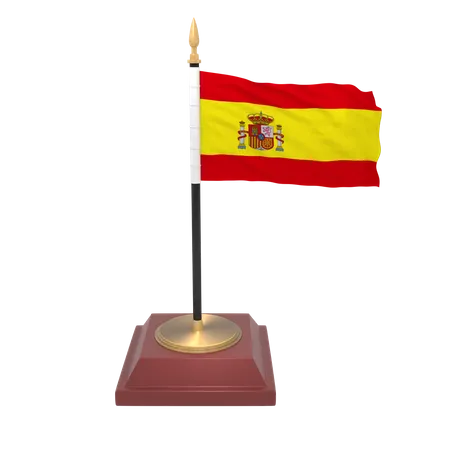 Spain flag 3D Icon