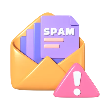 This Is Spam 3 D Render Illustration Icon It Comes As A High Resolution PNG File Isolated On A Transparent Background The Available 3 D Model File Formats Include BLEND OBJ FBX And GLTF 3D Icon