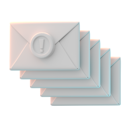 Courrier indésirable  3D Icon