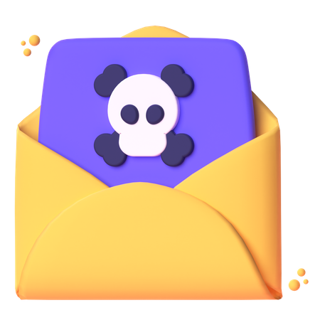 Spam de e-mail  3D Icon
