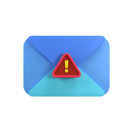 Spam E-Mail  3D Icon