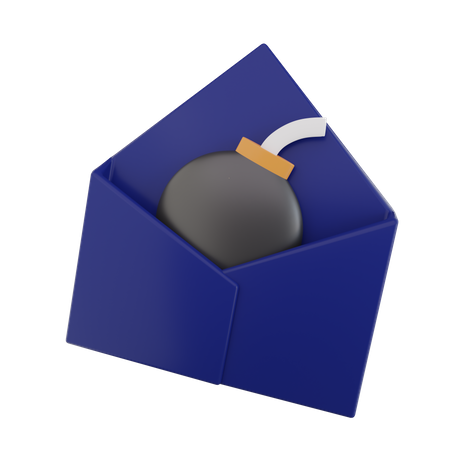 Spam E-Mail  3D Icon