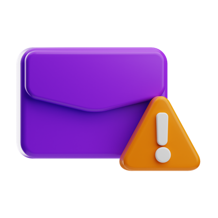 Spam E-Mail Internetsicherheit  3D Icon