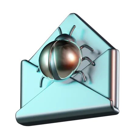 Spam Email  3D Icon