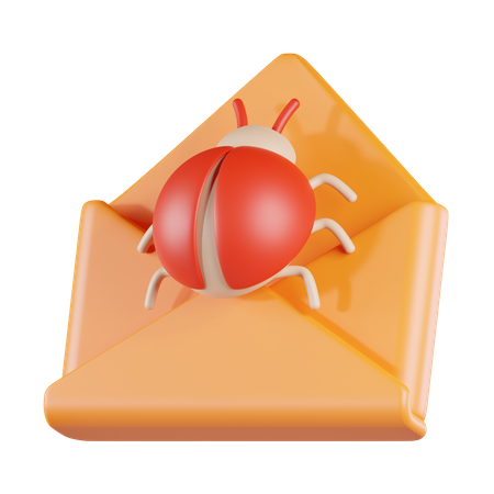 Spam Email  3D Icon