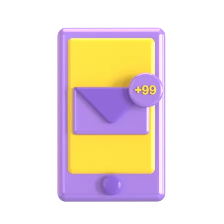 Spam Email  3D Icon