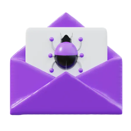 Spam Email  3D Icon