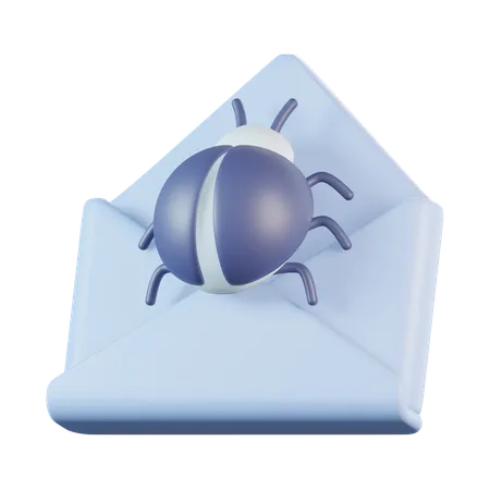 Spam Email  3D Icon