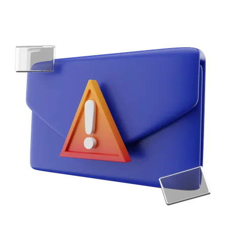 Spam Email  3D Icon