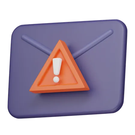 Spam Email  3D Icon