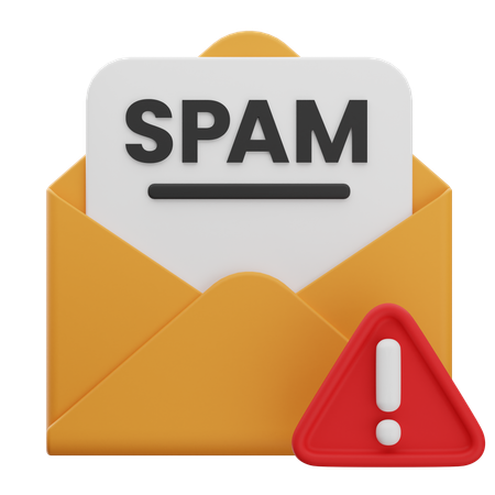 Spam Email  3D Icon