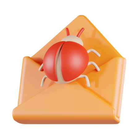 Spam Email  3D Icon