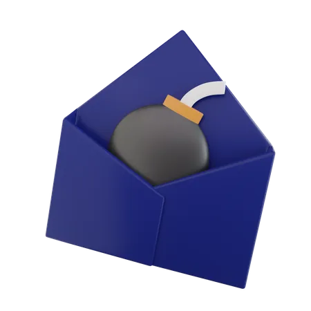 Spam Email 3D Icon