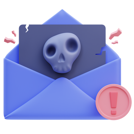 Spam Mail  3D Icon