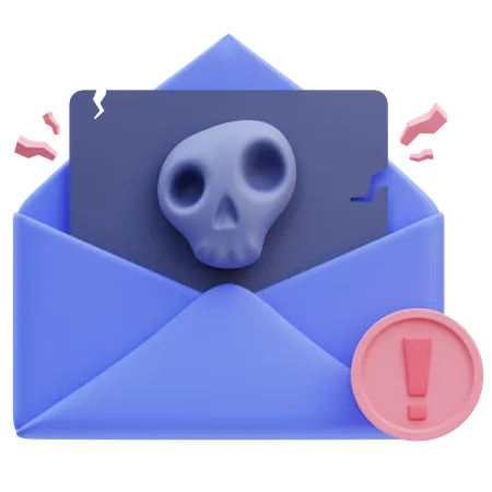 Spam Mail  3D Icon