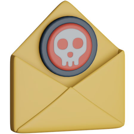 Spam Mail  3D Icon