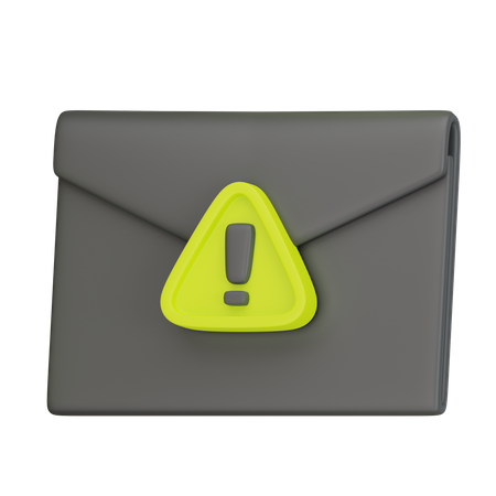 Spam Mail  3D Icon